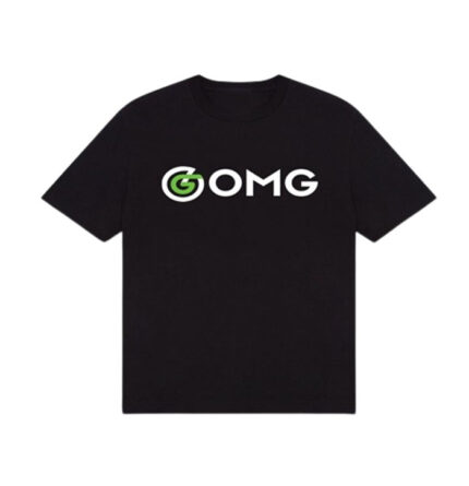 OMG Black T-shirt For Men