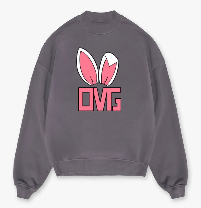 OMG Luxurious Bunny Logo Sweatshirt
